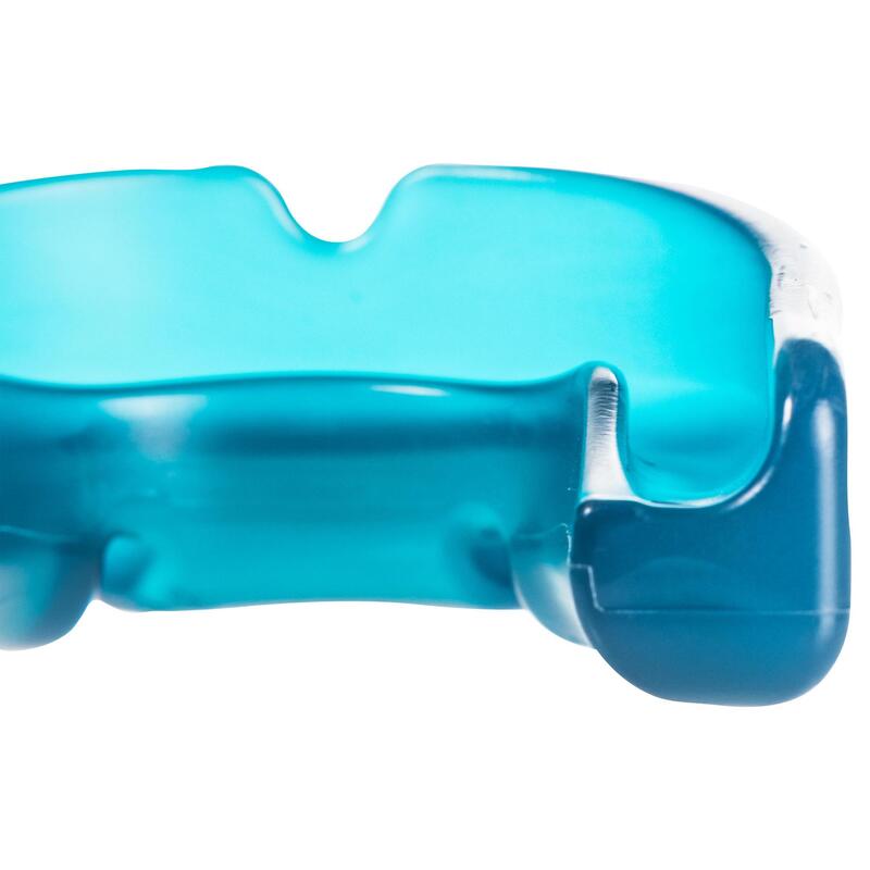 Protège-dents de hockey sur gazon intensité faible adulte Large FH100 turquoise