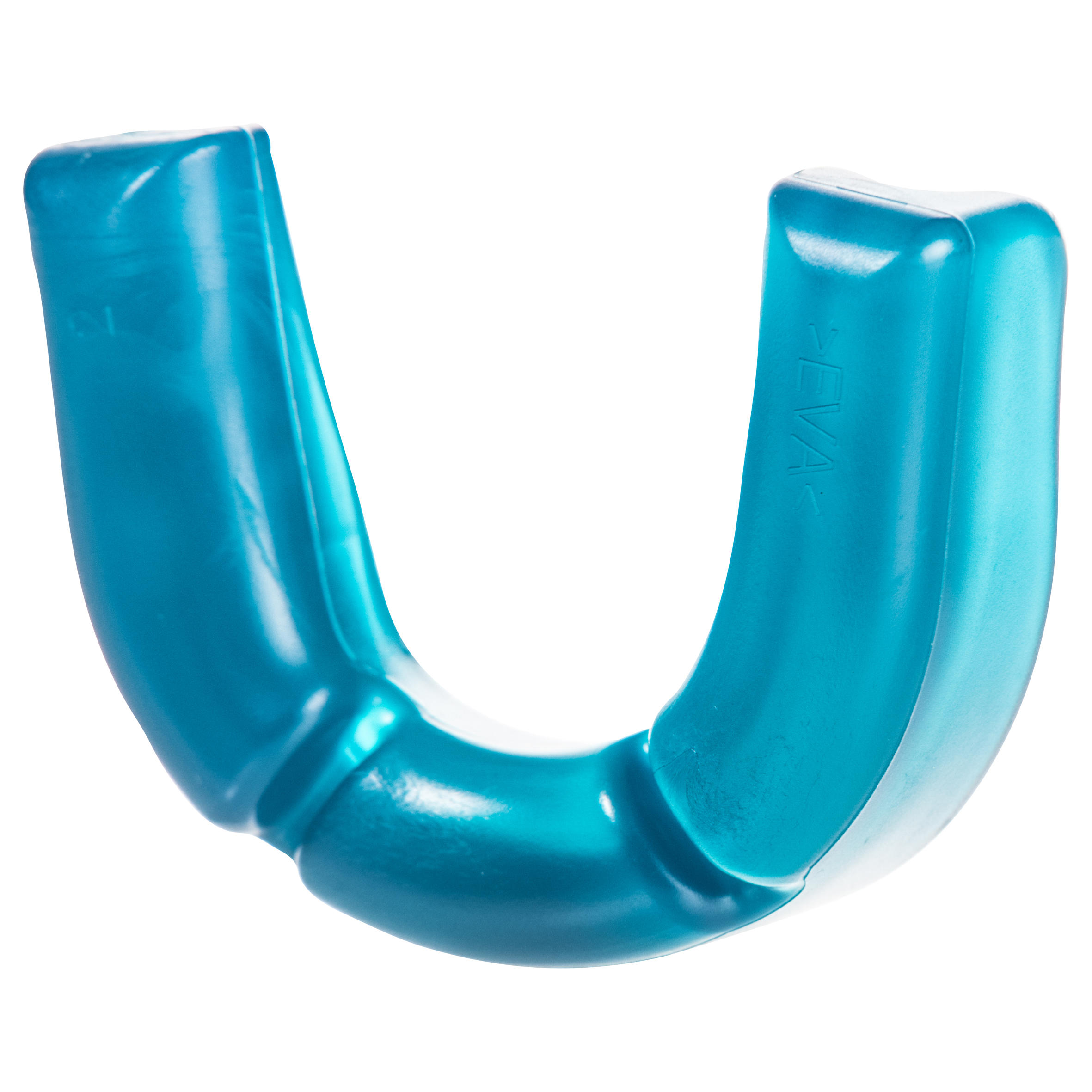 FH100 Adult Large Low-Intensity Field Hockey Mouthguard - Turquoise 5/9