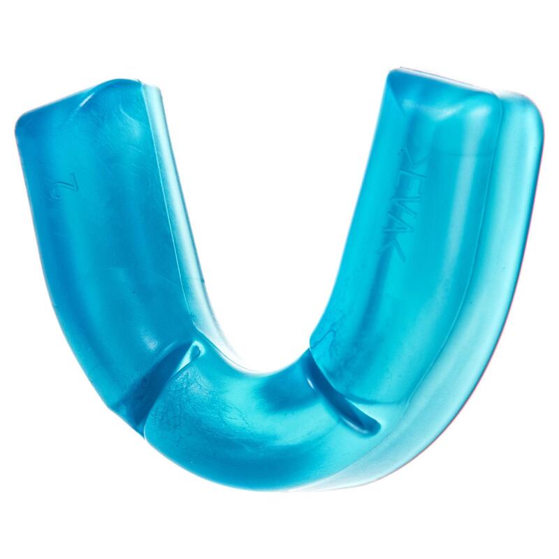 Protège-dents de hockey sur gazon intensité faible enfant Small FH100 turquoise