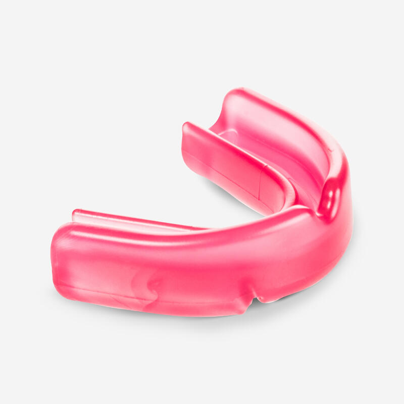 Gyerek fogvédő gyeplabdához FH100, alacsony intenzitású játékhoz, rózsaszín