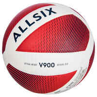 Balón Voleibol Allsix V900 blanco rojo