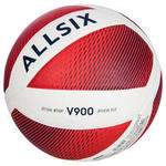 Allsix Volleybal V900 wit/rood