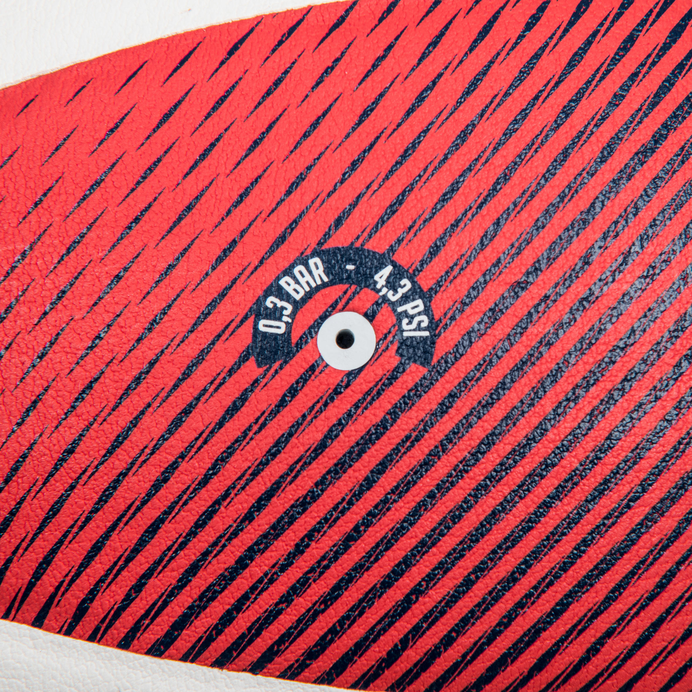 Volleyball Indoor Ball V900 White and Red