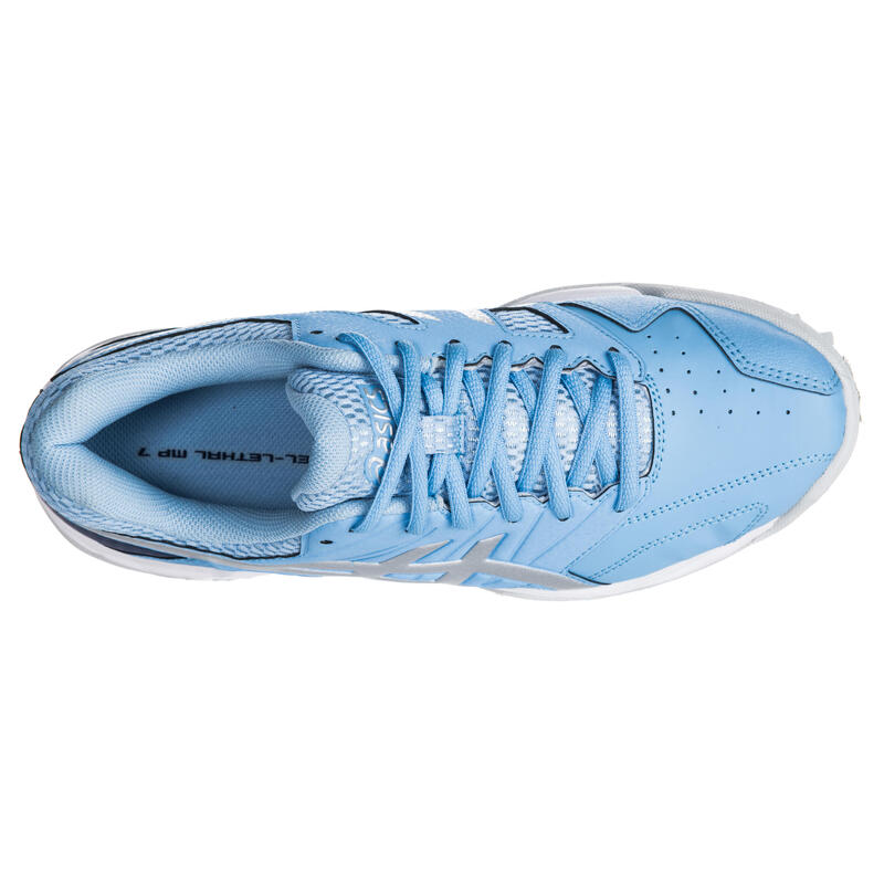 Gel Lethal MP7 Women's Medium Intensity Field Hockey Shoes Light Blue