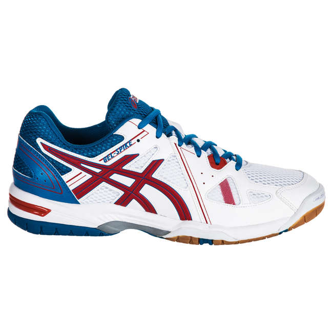 ASICS Gel Spike Volleyball Trainers - Blue/White | Decathlon