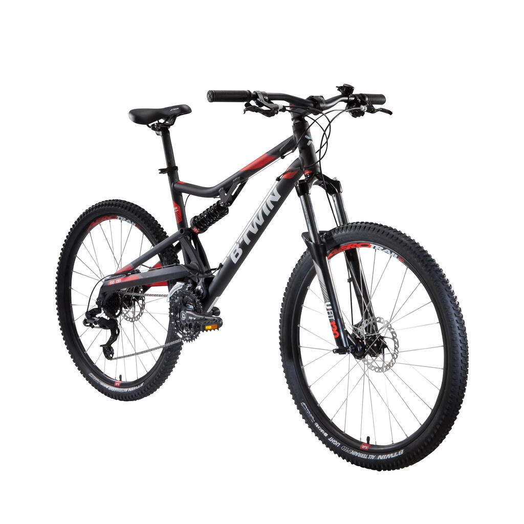 אופני הרים Rockrider 520 S 27.5 אינץ'- אפור