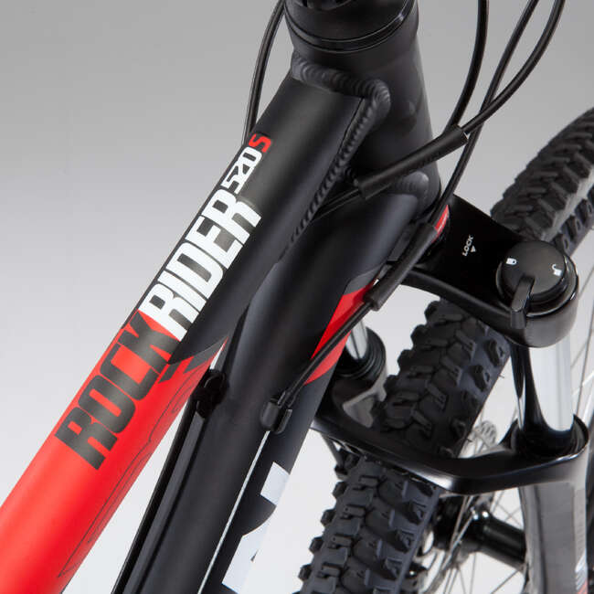 ПЛАНИНСКИ ВЕЛОСИПЕД ST 520 S, СИВ, 27,5" ROCKRIDER - Decathlon