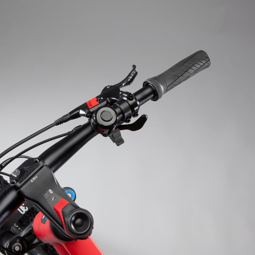Mountainbike 27,5 Zoll Rockrider ST 560 schwarz/rot