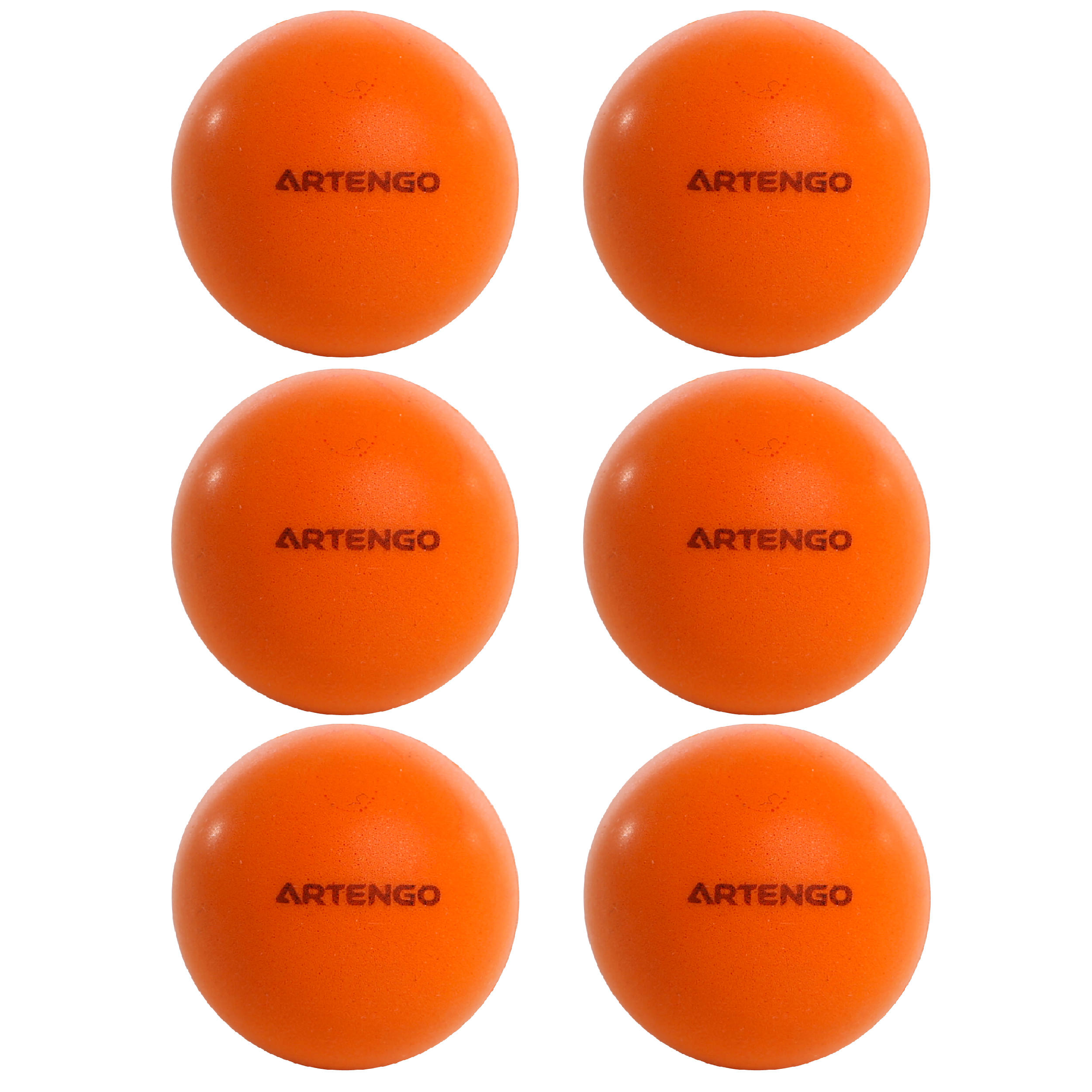 Set of 6 Foam Table Tennis Balls PPB 