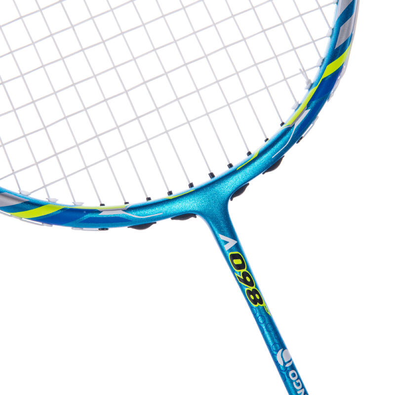 Badmintonracket BR860 V blauw/groen