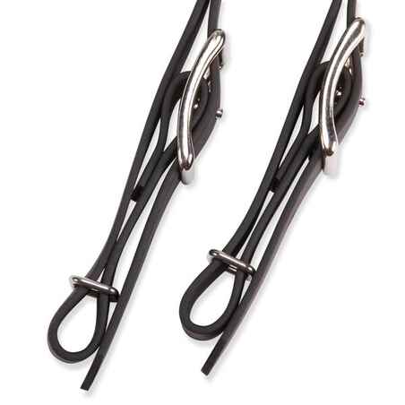 Escape Horse Riding Bridle Cheekpieces - Black