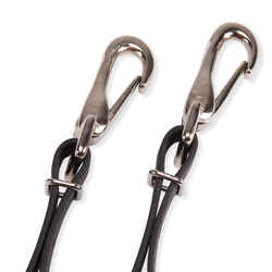 Escape Horse Riding Bridle Cheekpieces - Black