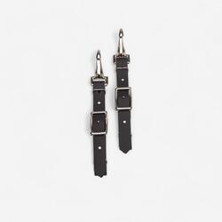 Montants porte mors équitation - SAV bridon escape noir