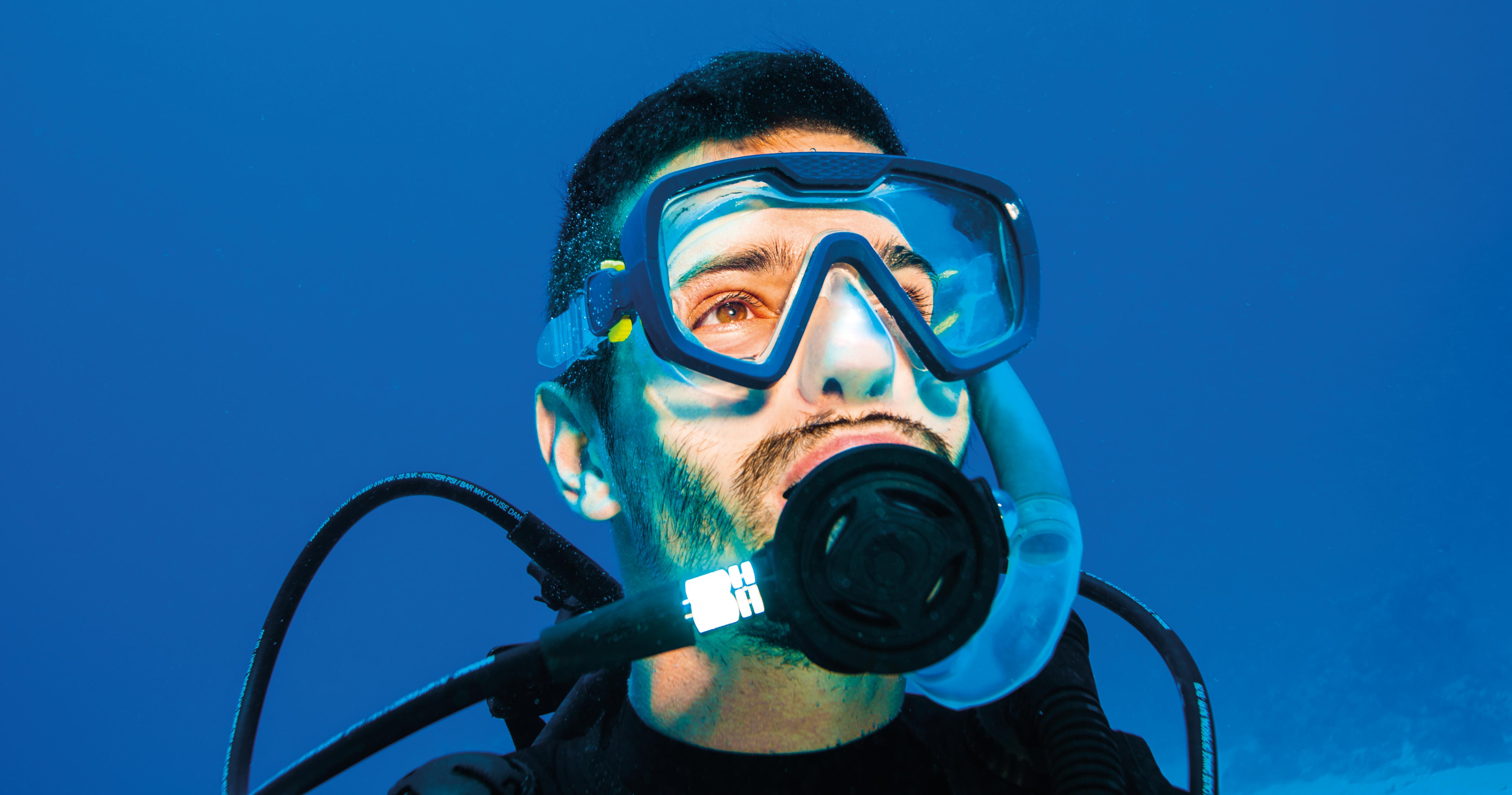 Masque de Plongée avec Tuba, Masque de Plongée sous-Marine pour  Récupération/plongée sous-Marine : : Sports et Loisirs