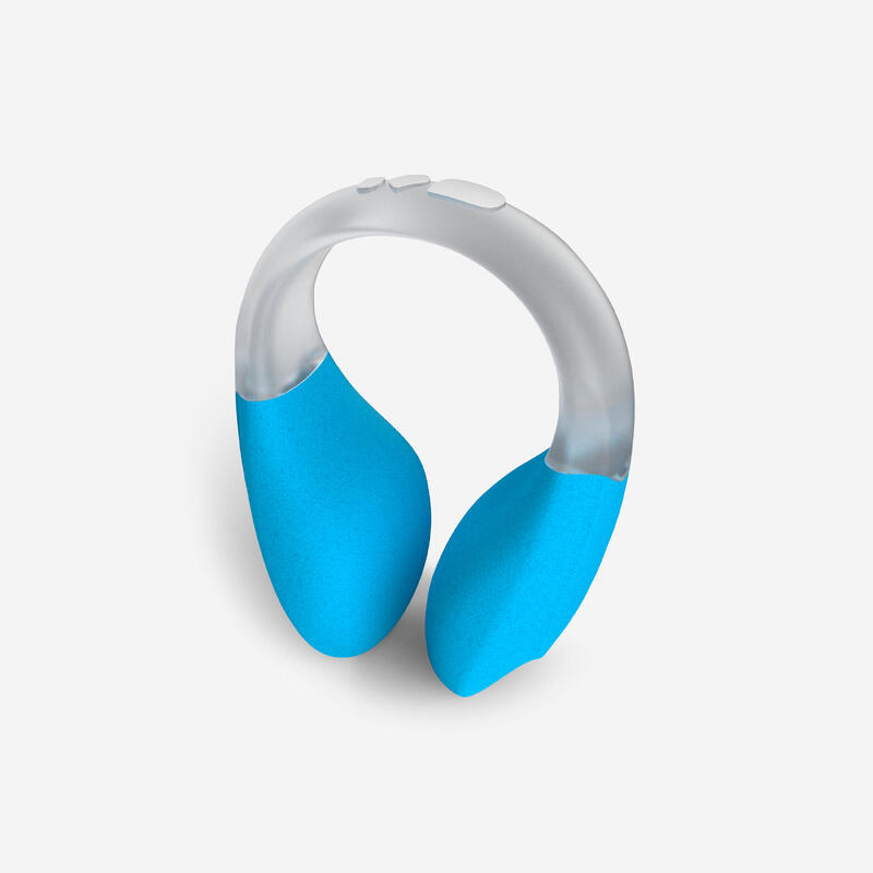 FLOATING SWIMMING NOSE CLIP CYAN BLUE