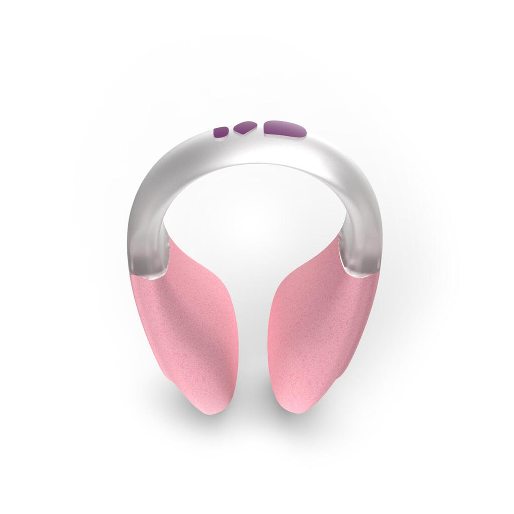 SWIMMING FLOATING NOSE CLIP GREY PINK