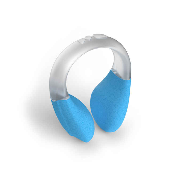 FLOATING SWIMMING NOSE CLIP - CYAN BLUE