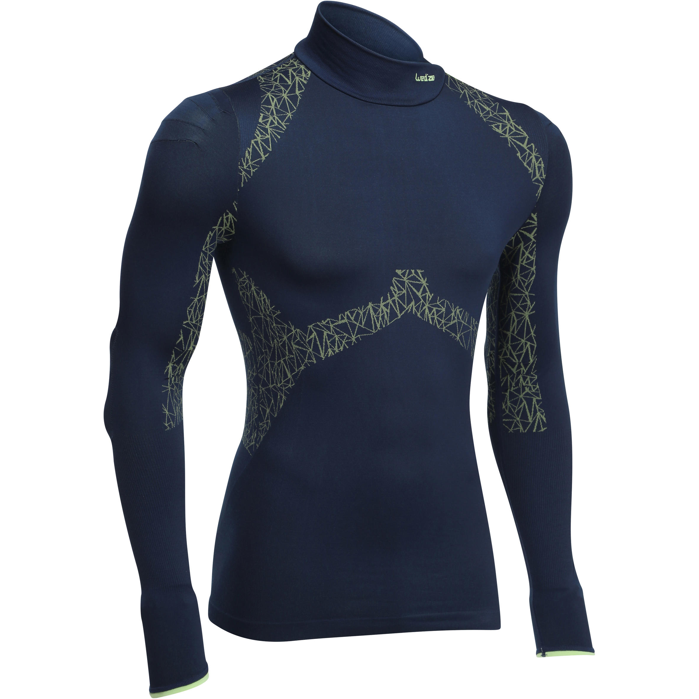 Myslim Men'S Ski Base Layer Top - Blue 1/7