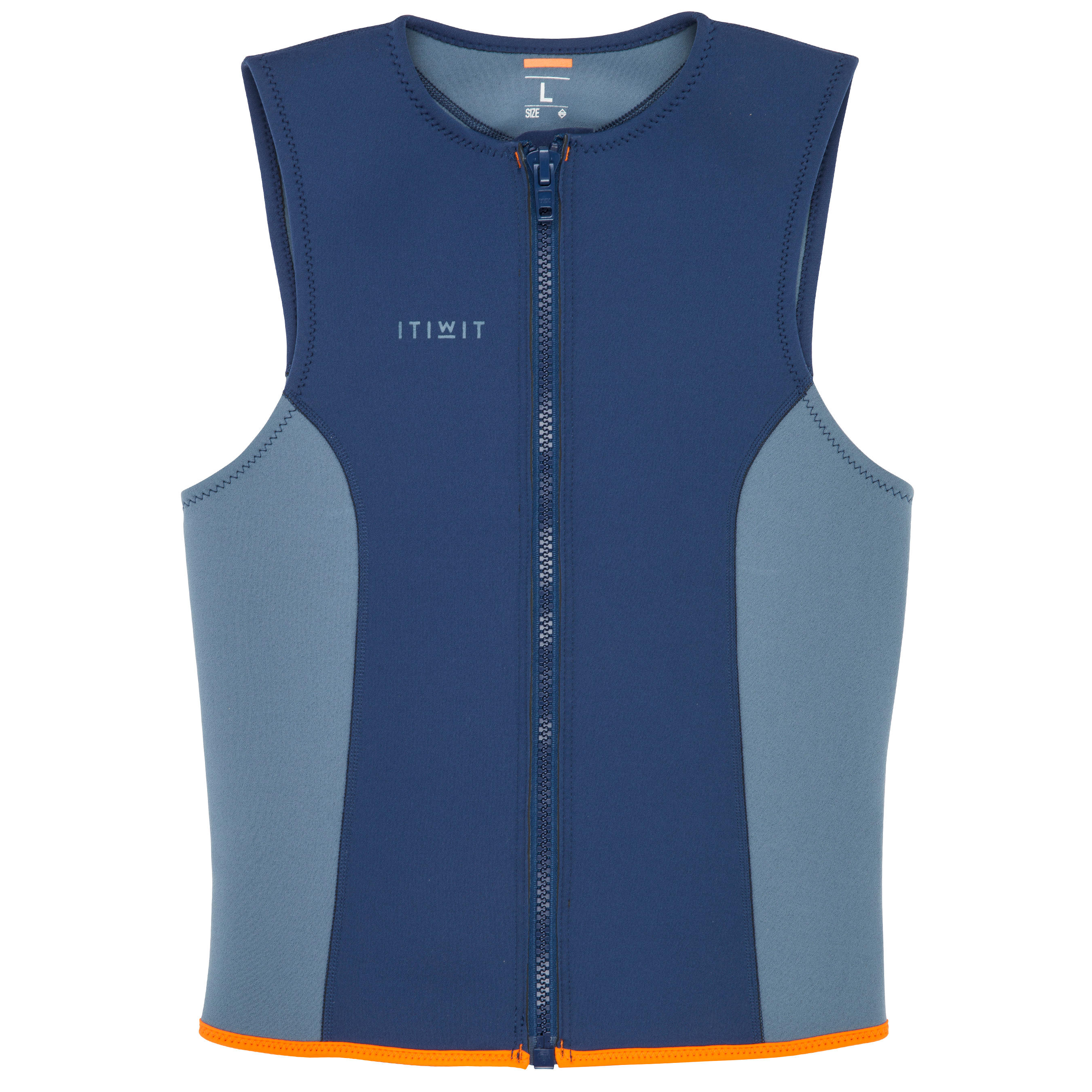 500 MEN’S 2 MM NEOPRENE KAYAK AND STAND-UP PADDLE VEST DARK BLUE 3/10