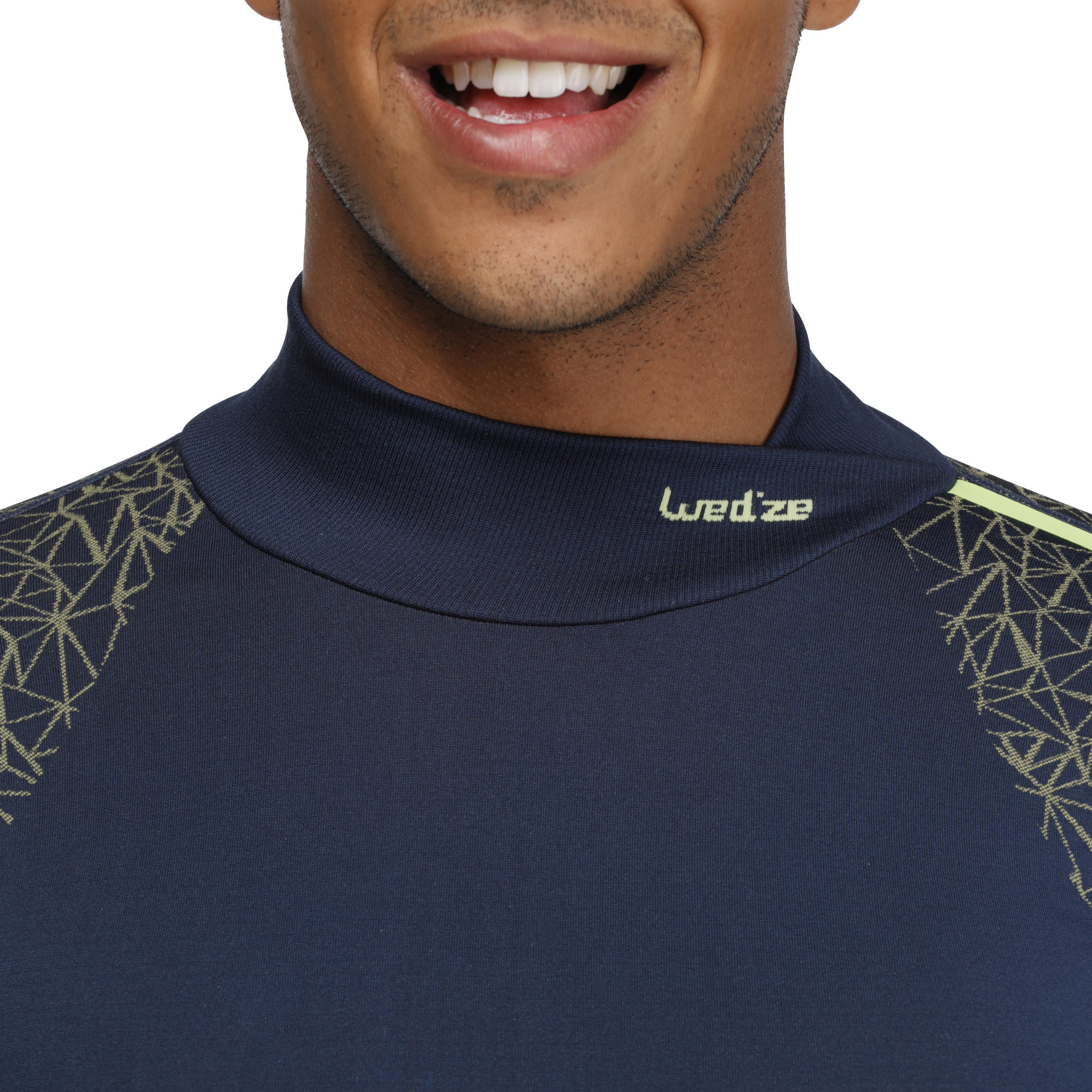 Myslim Men'S Ski Base Layer Top - Blue 5/7