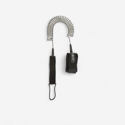 SPIRAL KNEE LEASH STAND-UP PADDLE BLACK (0.5 M to 2.8 M)