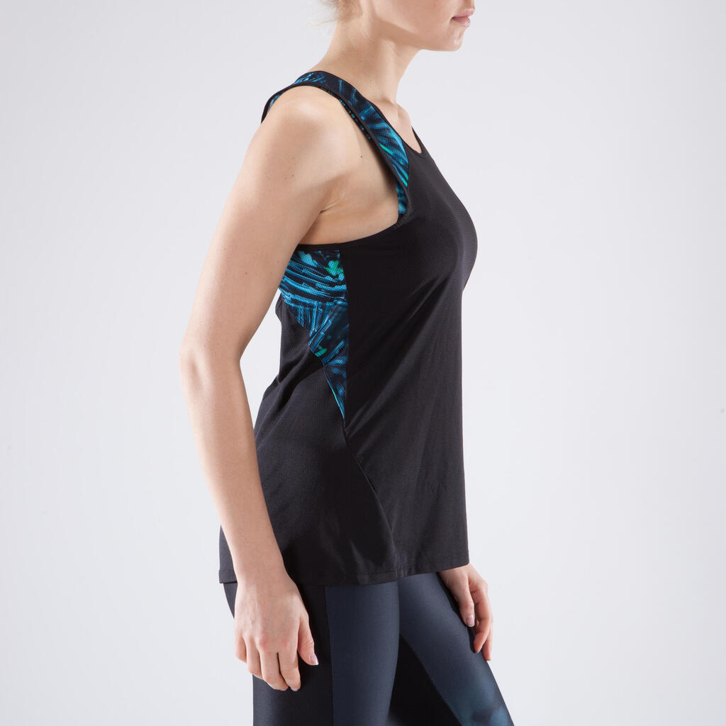 Top Cardio 500 Damen Fitness mintgrün