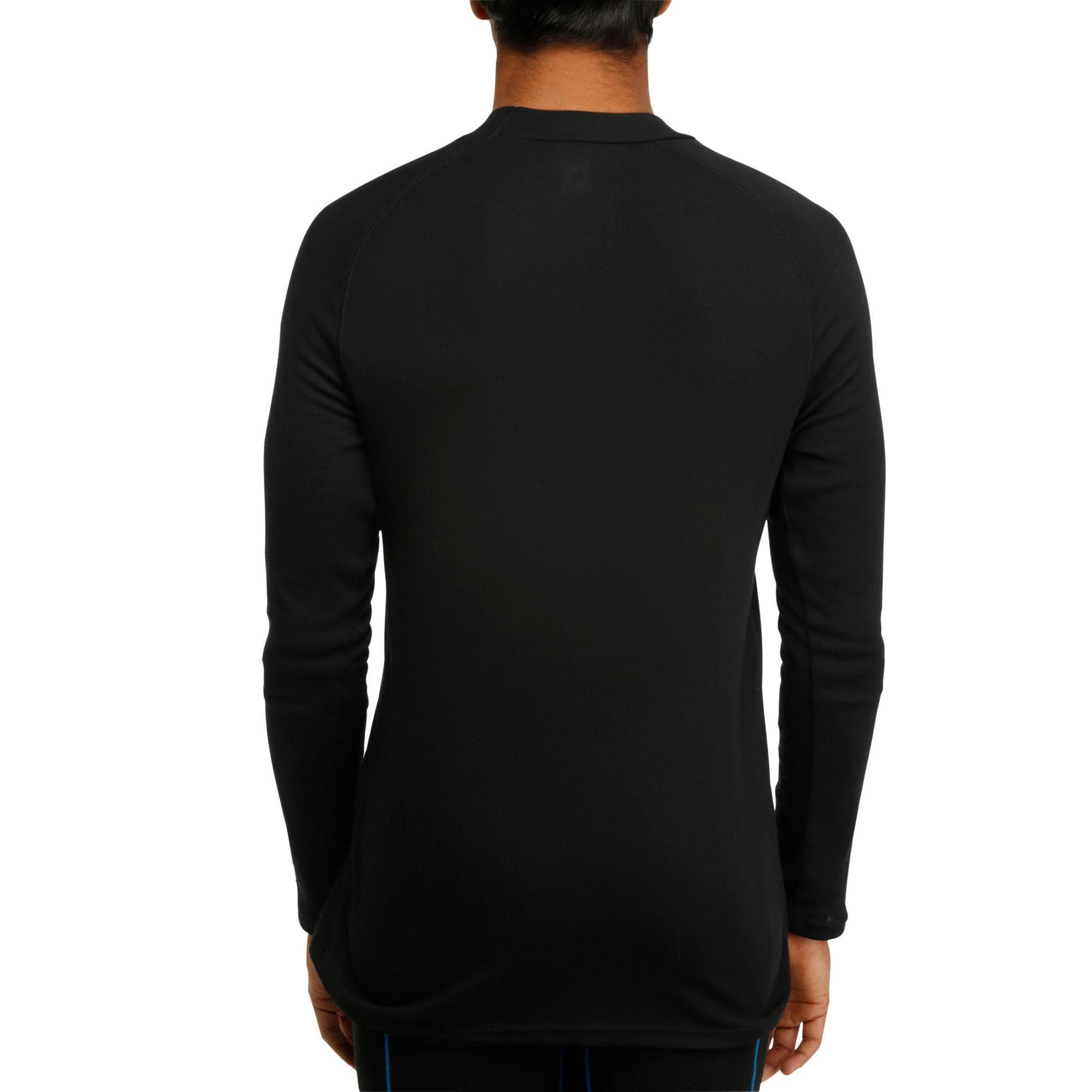 Maglia termica sci uomo 100 nera WEDZE | DECATHLON