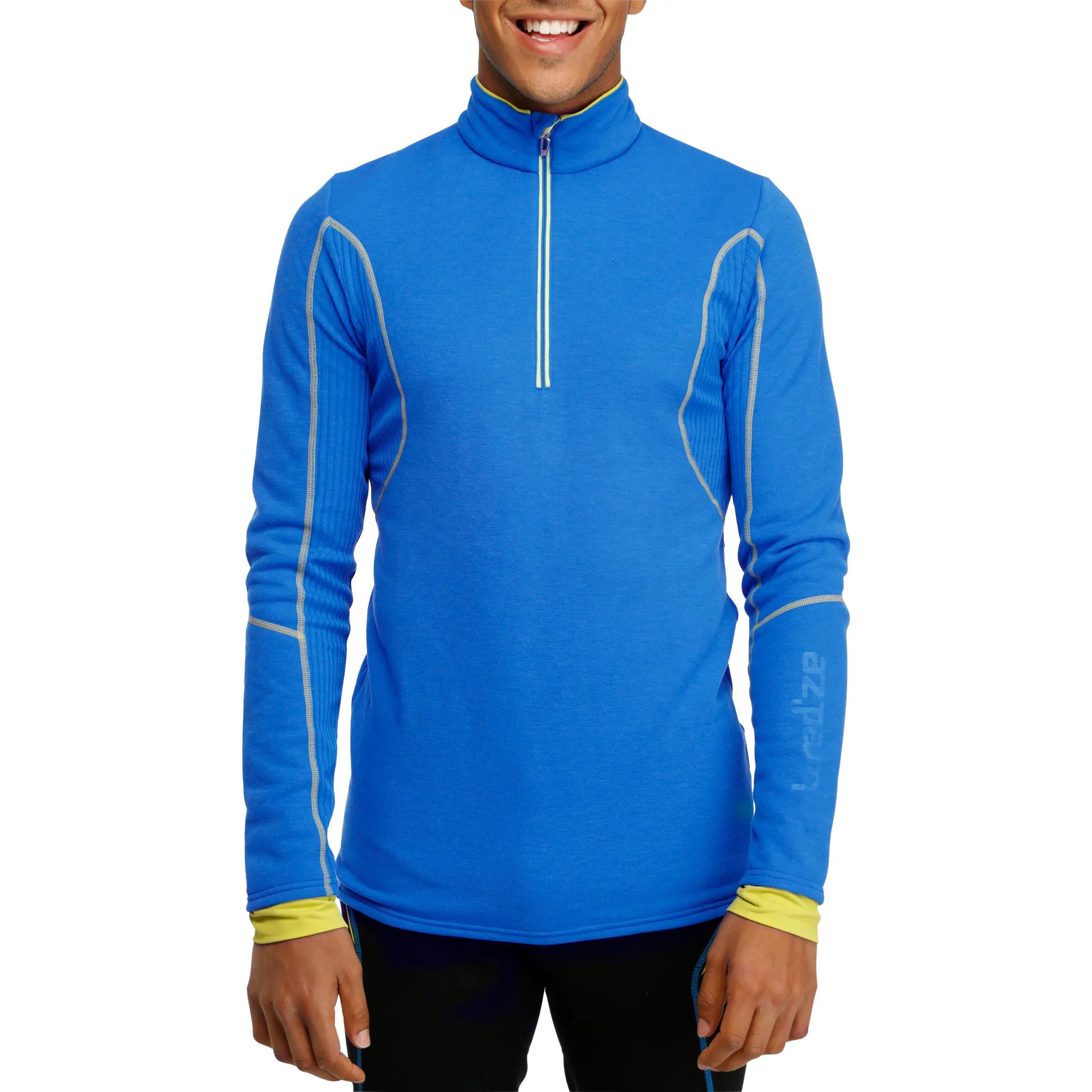 Nakuru Men's Xwarm Ski Base Layer - Blue 2/9