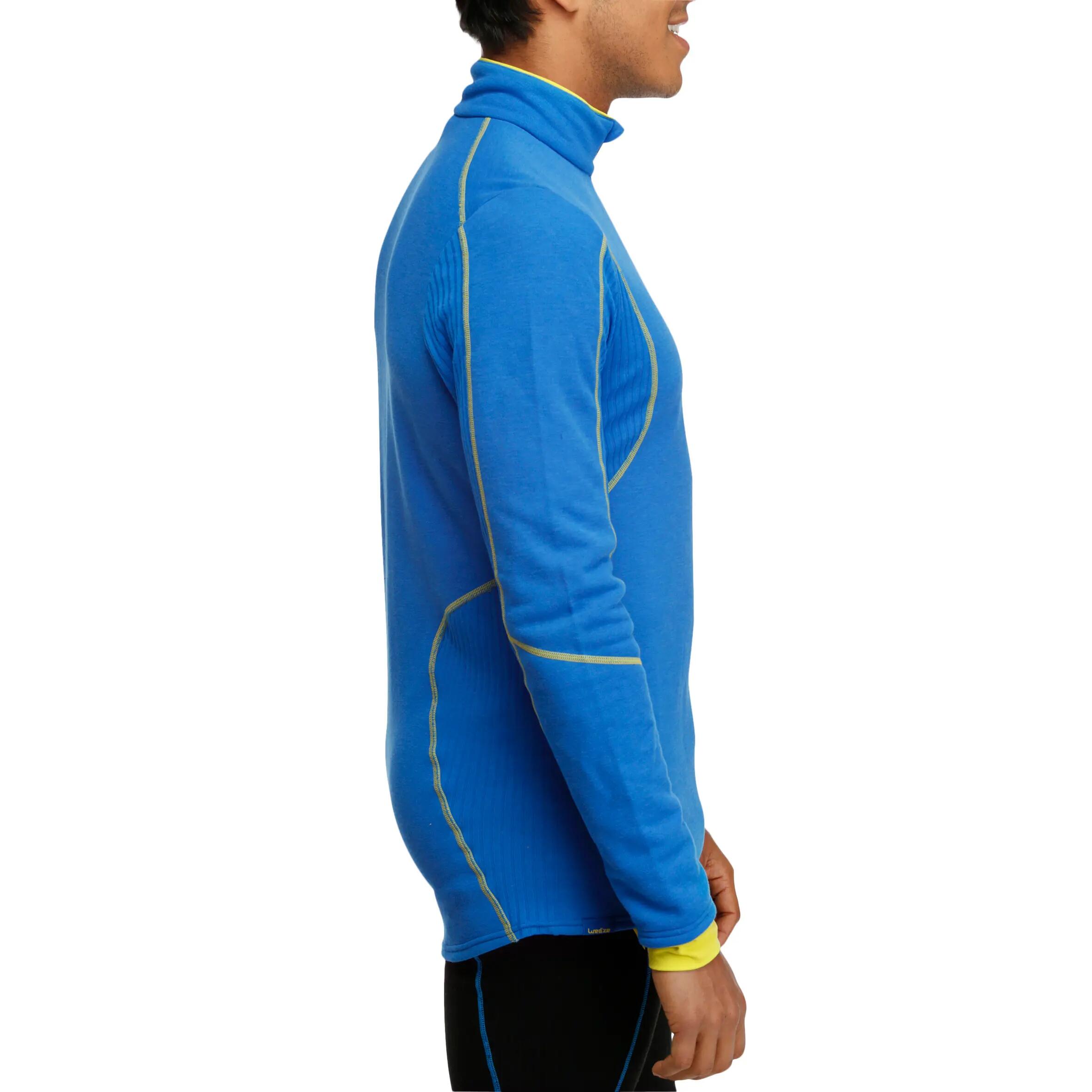 Nakuru Men's Xwarm Ski Base Layer - Blue 3/9