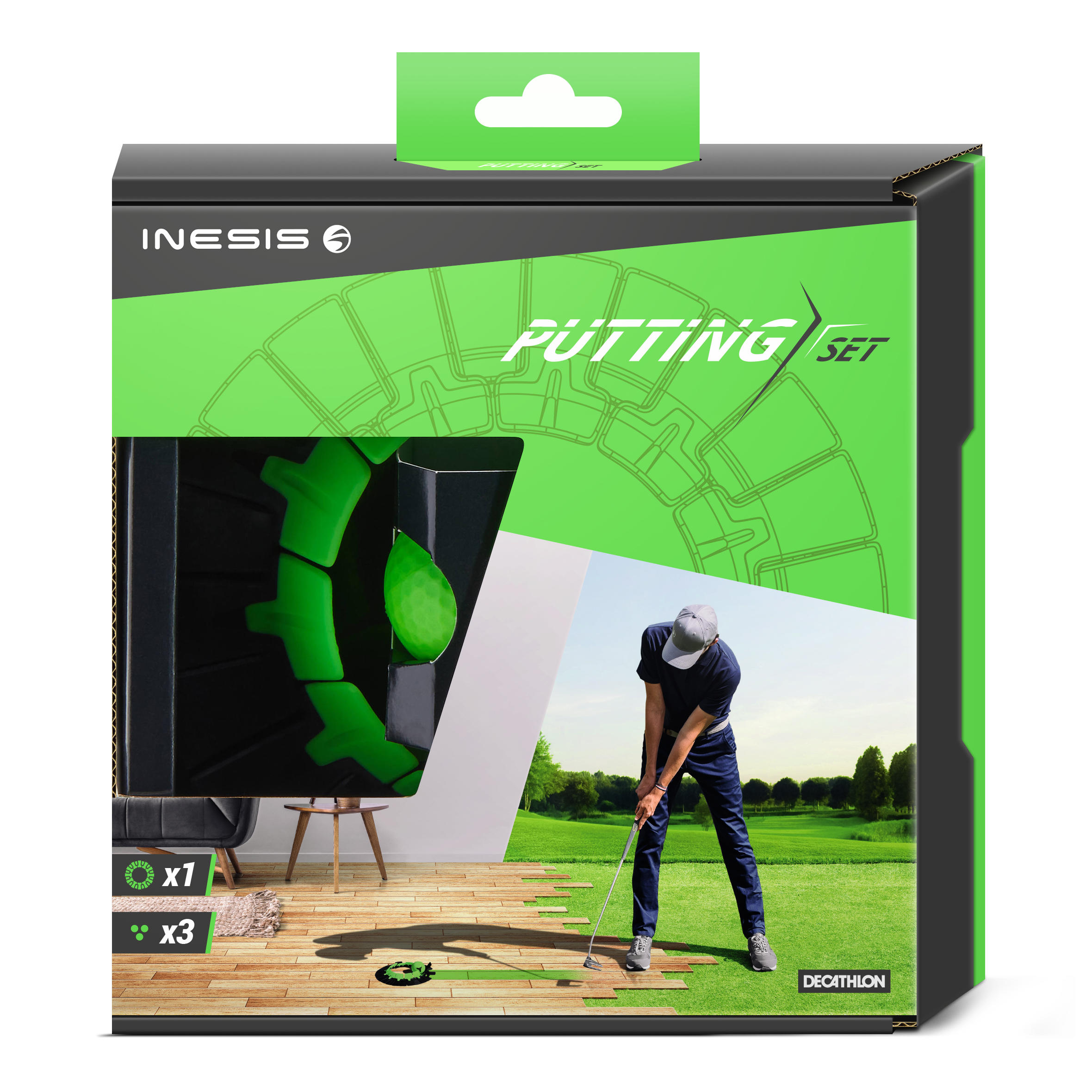 Jeu de golf miniature - INESIS