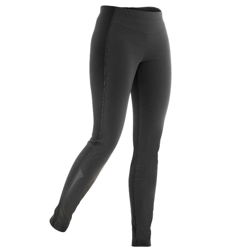 ADULT CROSS COUNTRY CLOTHING Cross-Country Skiing - XC S TIGHTS CV WOMEN 500 BLK INOVIK - Cross-Country Skiing