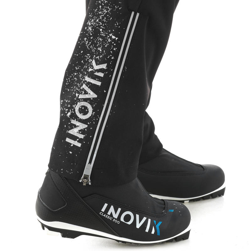 Women's CrossCountry Skiing Black Bottoms XC S PANTS 500