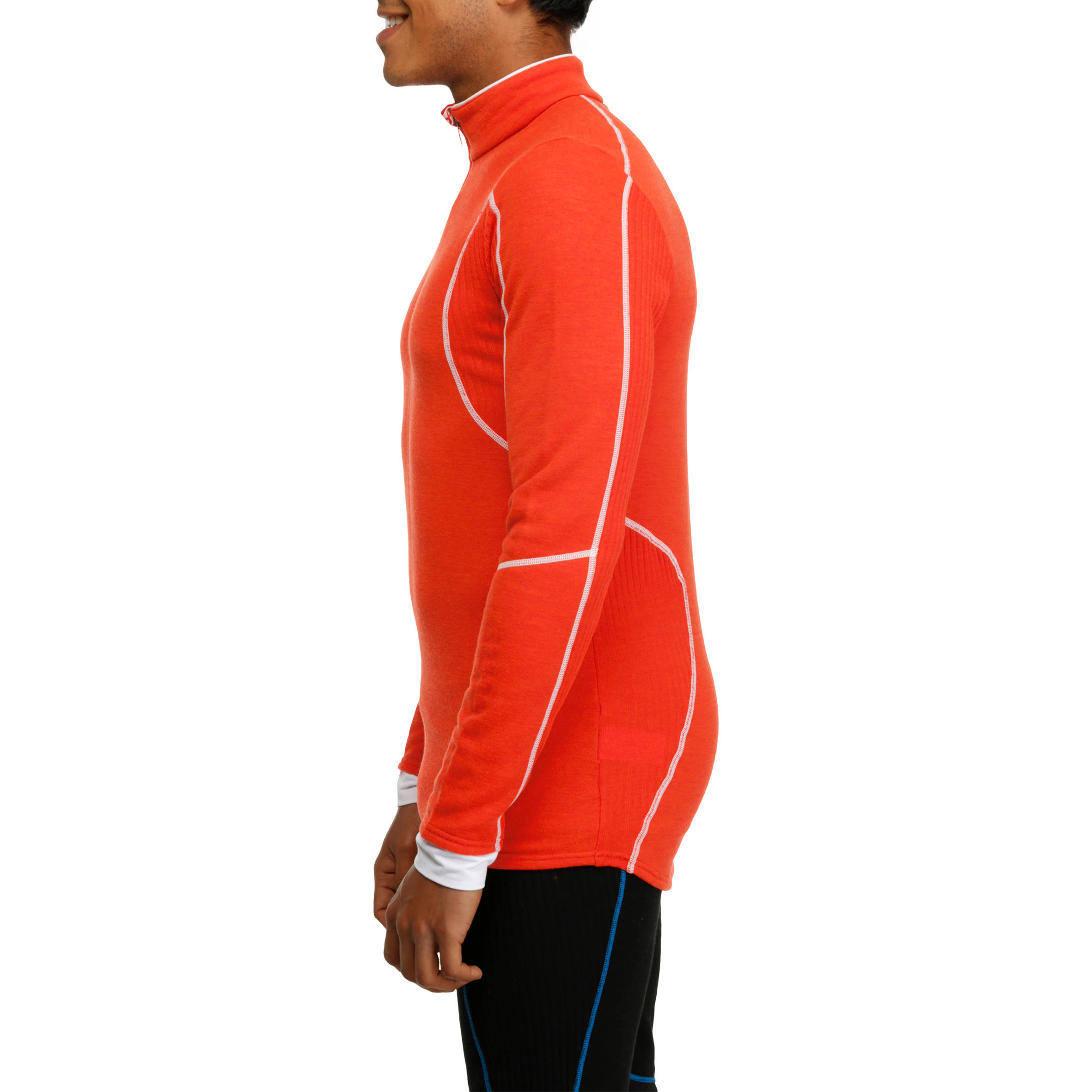 WED'ZE X WARM SKI BASE LAYER - ORANGE 4/8