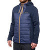 Chaqueta polar de montaña y trekking con capucha Hombre Quechua NH100 Hybride