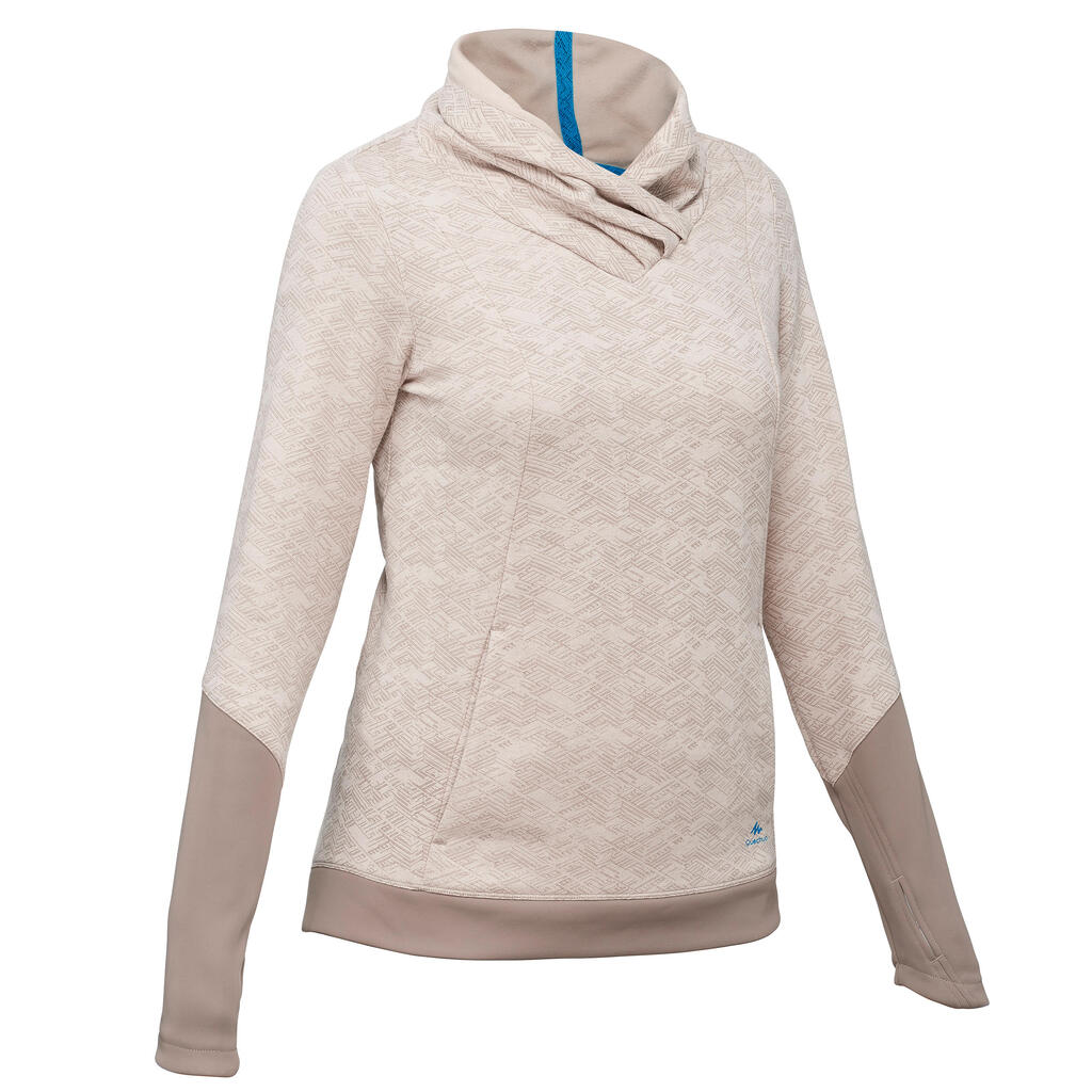 Pullover Naturwandern NH500 Damen beige