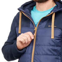 Men’s Hiking Hooded Sweatshirt - NH100 Hybrid