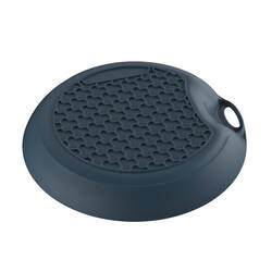 Plastic Camping Plate - Blue (0.45L)