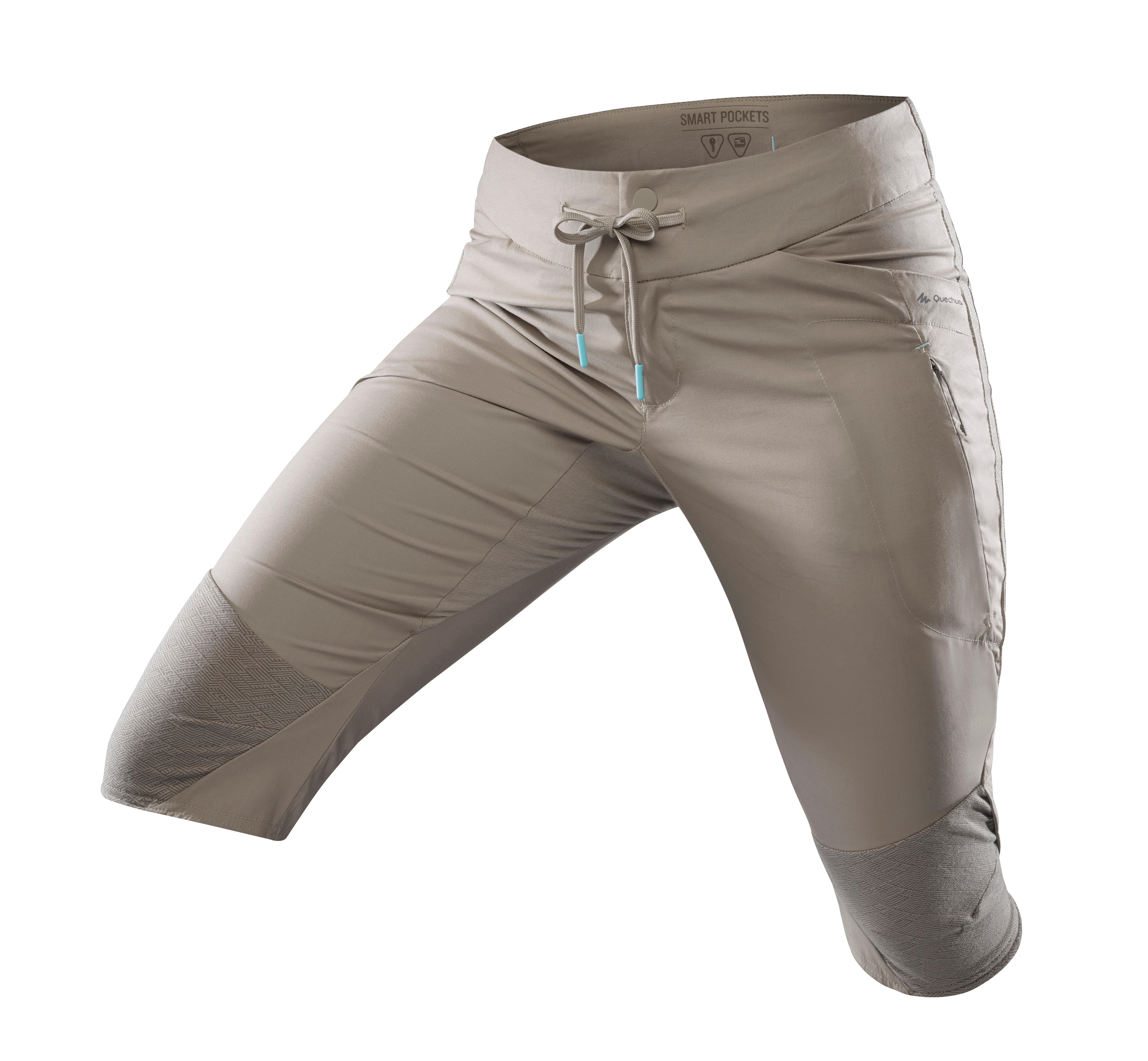 Buy Mens Khaki Slim Fit Hiking Pants NH500 Online  Decathlon