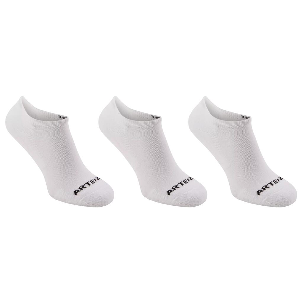 Chaussettes de tennis basses rs 100 blanches lot de 3