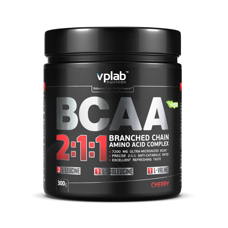 

Комплекс аминокислот BCAA Вишня 300 г, X8524300