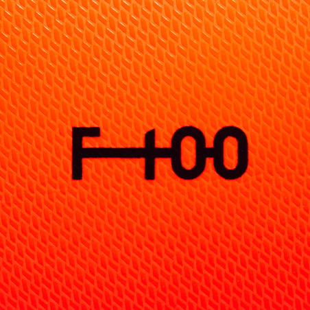 Гібридний м'яч F100, розмір 5 - Помаранчевий
