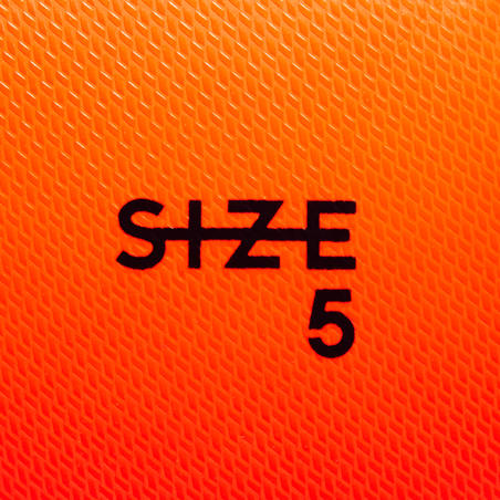 Гібридний м'яч F100, розмір 5 - Помаранчевий