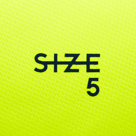 Гібридний м'яч F100, розмір 5 - Жовтий