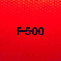 F500 Hybrid Size 5 Football - Red/Blue