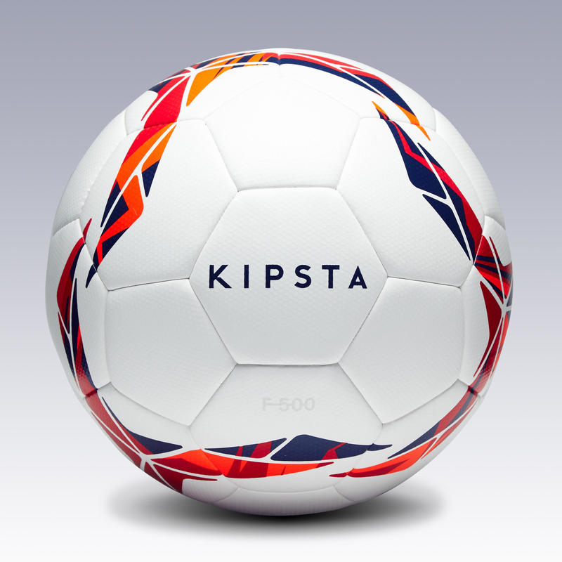 F500 Hybrid Size 5 Soccer Ball - White/Red F500 Hybrid Size 5 Soccer Ball - White/Red