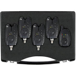 COFFRET DETECTEURS PÊCHE DE LA CARPE SET 4 BLAX + RECEIVER