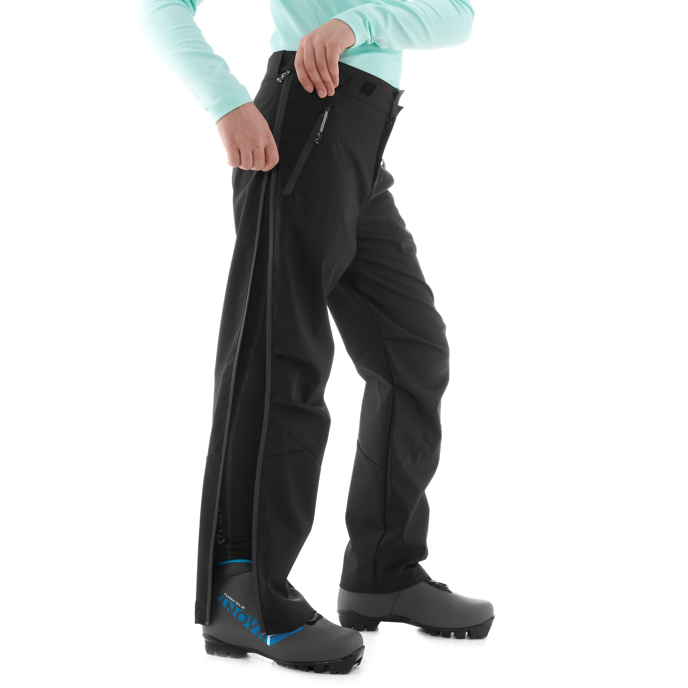 Men’s Ski Pants - 100 Black