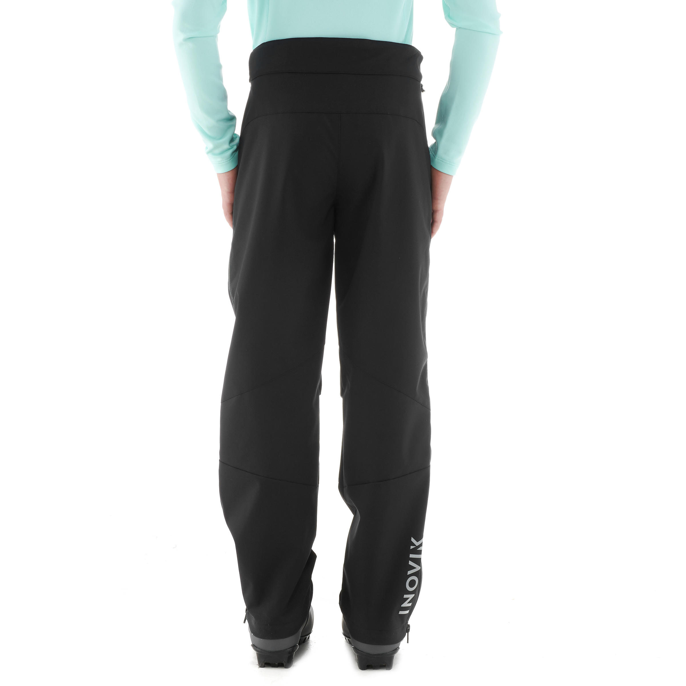 Kids Cross-Country Ski Overpants - 150 Black
