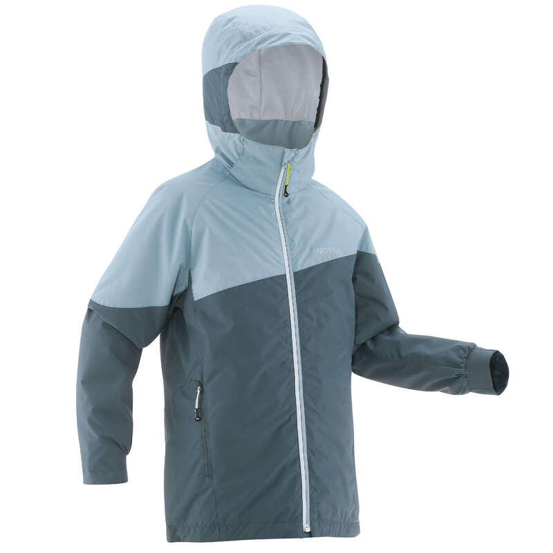 JUNIOR CROSS COUNTRY SKI CLOTHING Cross-Country Skiing - XC S 100 Junior Jacket - Grey INOVIK - Cross-Country Skiing