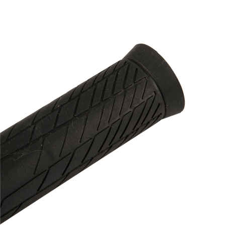 Mangos para manubrio bicicleta 100 cortos - negro